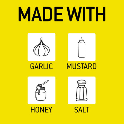 Weber Honey Flavored BBQ, Sweet Garlic and Mustard Seasoning Blend, 6.0 oz Bottle