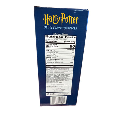 Betty Crocker Harry Potter Fruit Flavored Snacks 40 Count