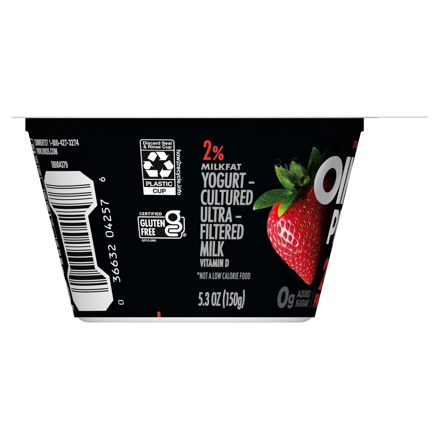 Oikos Pro 20g Protein, Strawberry Yogurt-Cultured Dairy Product, 5.3 oz