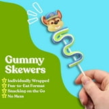 Paw Patrol Gummy Lollipops, Birthday Party Candy, Pack of 4, 2 of Each, 4.94 Ounces