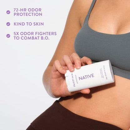 Native Deodorant for Women, Aluminum Free, Lilac & White Tea, 2.65 oz