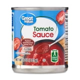 (12 pack) Great Value Tomato Sauce, 8 oz Can