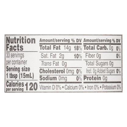 Carapelli Organic Extra Virgin Olive Oil, Cold Extracted, Contains Polyphenols and Antioxidants, 16.9 oz