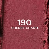 L'Oreal Paris Colour Riche Blurred Matte Lipstick , Cherry Charm 190, 0.13 oz