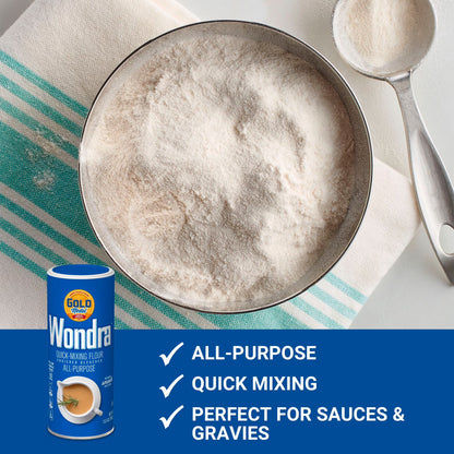 Gold Medal Wondra Quick Mixing All Purpose Flour, 13.5 oz