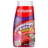 Colgate Kids Fluoride Toothpaste, Strawberry Burst, 4.6 oz