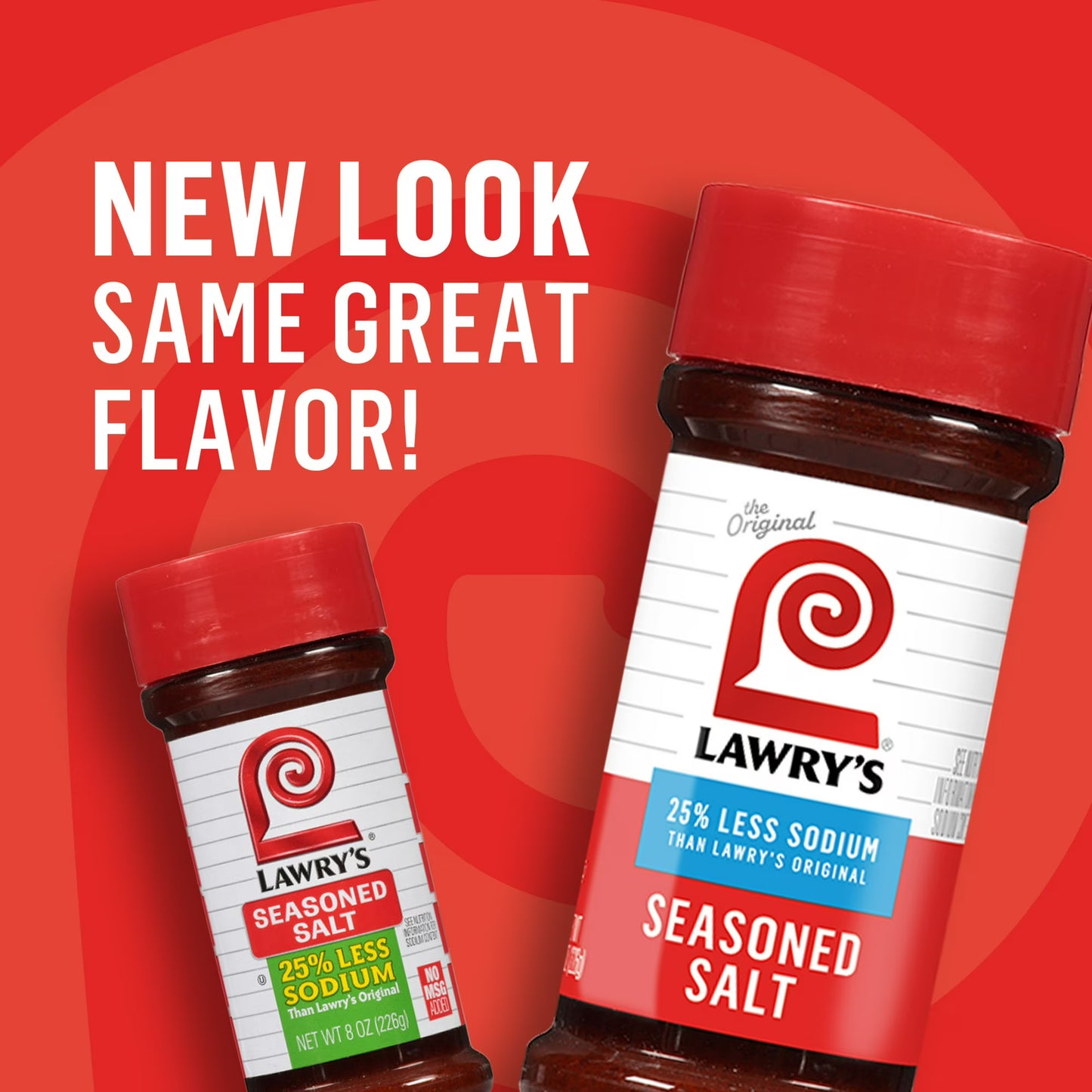 Lawry's Kosher 25% Less Sodium Seasoned Salt, 8.0 oz Bottle
