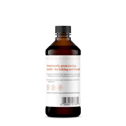 Rodelle Alcohol Free Vanilla Flavor 4 fl oz, Baking Extract