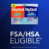Vicks DayQuil & NyQuil Severe Cough, Cold & Flu Relief LiquiCaps, 72 ct.