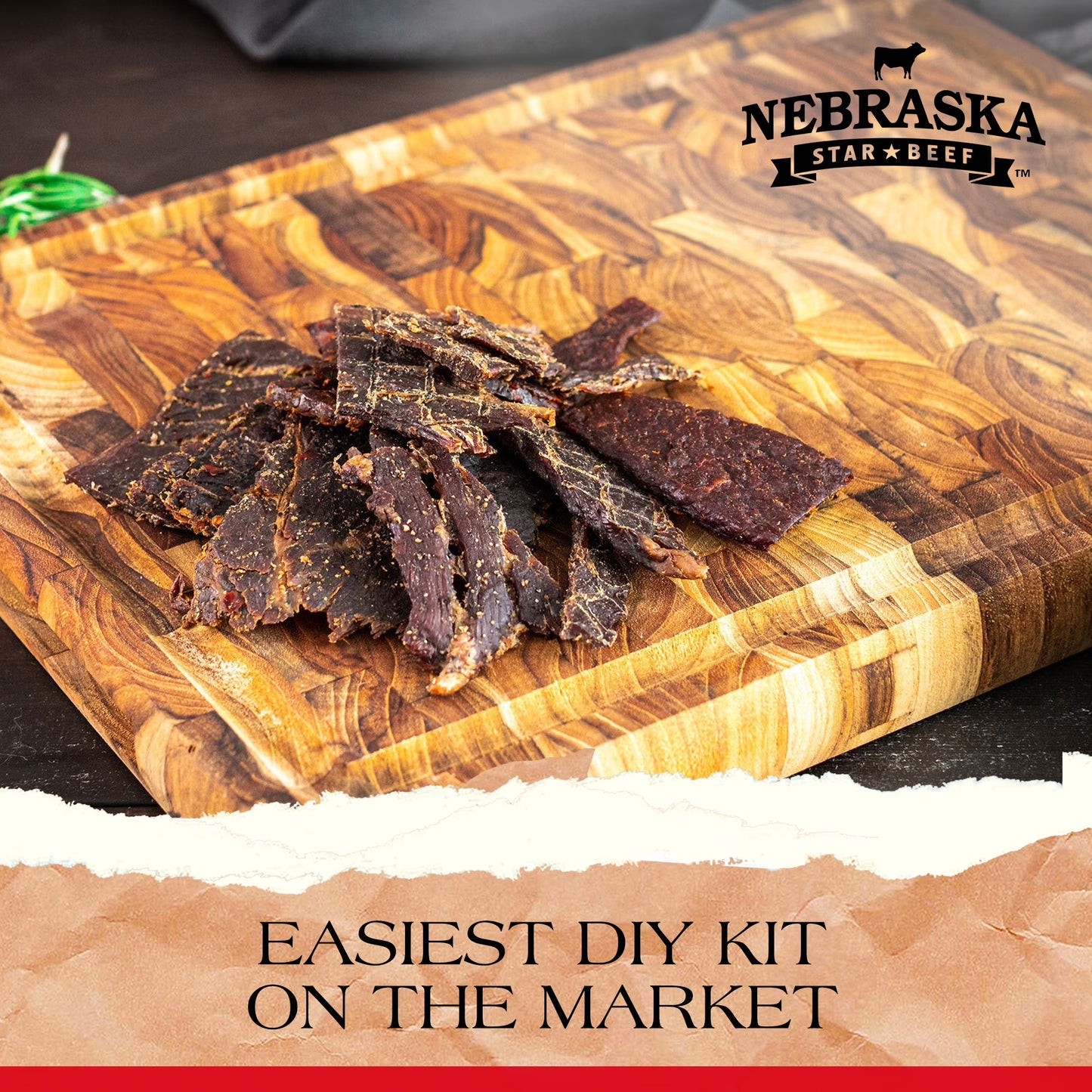 Lucky Jerky DIY Sweet & Spicy Seasoning Kit - Makes 20lbs of Jerky, Perfect for Slab & Stick Styles