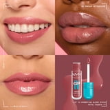 NYX Professional Makeup Lip IV Hydrating Lip Oil & Stain with Coconut Water, Petal Pourin, 0.16 fl oz