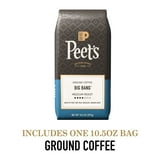 Peet's Coffee Big Bang Premium Medium Roast Ground Coffee, Arabica, 10.5 oz
