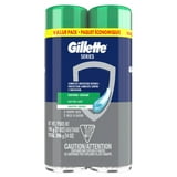 Gillette Series Shave Gel for Men, Soothing with Aloe Vera, Twin Pack, 14 oz