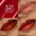 L'Oreal Paris Hyaluron Tint Lip Stain, 521 Bordeaux Please, 0.16 fl oz
