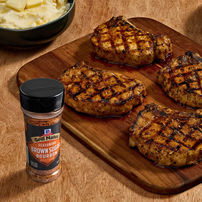 Grill Mates Brown Sugar Bourbon Seasoning, 5.64 oz Bottle
