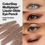 Revlon ColorStay Multiplayer Liquid-Glide Eye Pencil, Waterproof Eye Liner, 404 Under the Radar, 0.03 oz