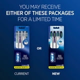 Oral-B Toothbrush, Pro Clean Cross Action, Deep Plaque Removal, Medium, 4 Count