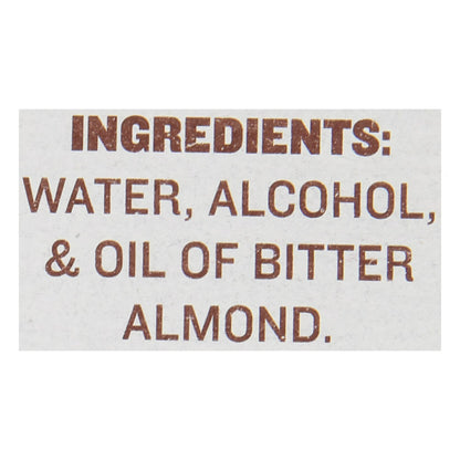 McCormick No Artificial Flavors Pure Almond Extract, 2.0 fl oz Box