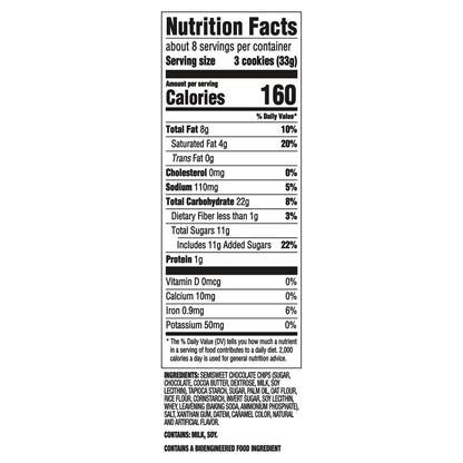 CHIPS AHOY! Original Crunchy Gluten Free Chocolate Chip Cookies, 9.31 oz