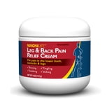 (2 pack) MagniLife Leg & Back Pain Relief Cream, for Fast Relief of Lower Back, Buttocks & Leg Pain, 4 oz
