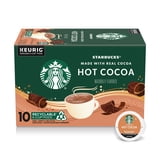(3 pack) Starbucks Hot Cocoa, Made with Real Cocoa, K-Cup Coffee Pods, 10 Count