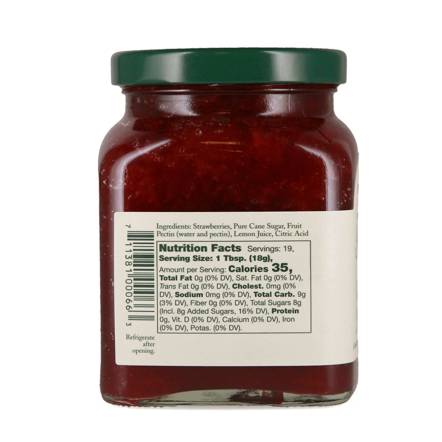 Stonewall Kitchen, non GMO, Strawberry Jam, 12.5 oz. Jar