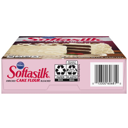(2 pack) Pillsbury Softasilk Cake Flour, 26 oz Box