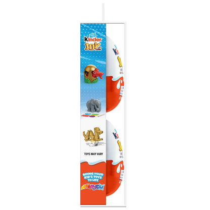 Kinder Joy Eggs, 6 Count, Treat Plus Toy, Sweet Creams and Chocolatey Wafers, Individually Wrapped, 4.2 oz