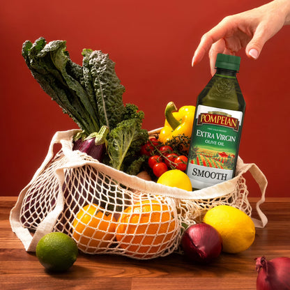 Pompeian Smooth Extra Virgin Olive Oil - 16 fl oz