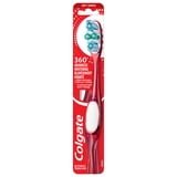 (3 pack) Colgate 360 Advanced Whitening Toothbrush, Soft Adult Toothbrush, 1 Pack
