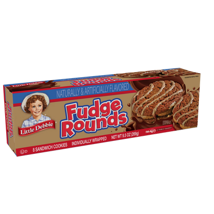 Little Debbie Snacks Fudge Rounds, 8ct