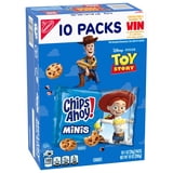 CHIPS AHOY! Minis Original Fudgy Chocolate Chip Cookies, 10 Snack Packs