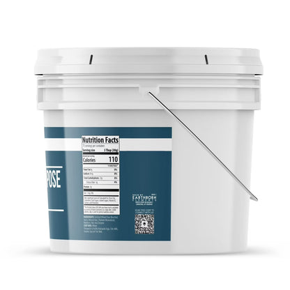 Earthborn Elements All Purpose Flour 1 Gallon Bucket, Kitchen Staple, Food Storage