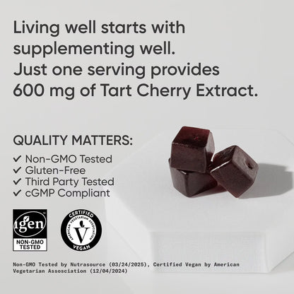 Sports Research Tart Cherry Gummies, 90 ct.