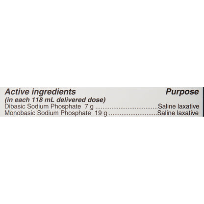 (2 pack) Equate Enema Sodium Phosphates Saline Laxative, 4.5 fl. oz., 6 Count