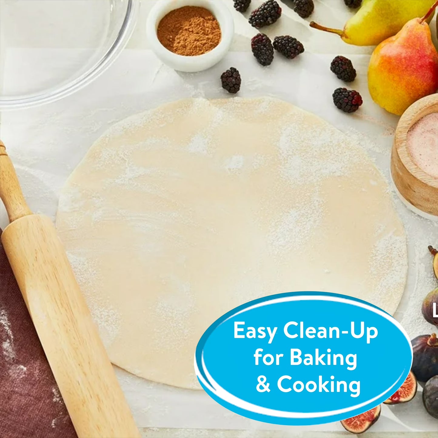 (3 pack) Great Value Non-Stick Parchment Paper, 50 Sq ft