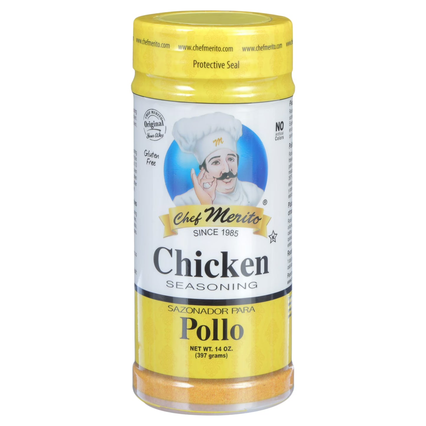 (6 pack) Chef Merito Chicken Seasoning, 14 oz