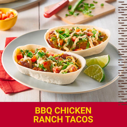 (4 pack) Old El Paso Soft Tortilla Bowls, Flour, 8 Count., 6.7 oz.