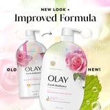 Olay Fresh Radiance Body Wash, Rose Water & Sweet Nectar, with Vitamin B3, 35 fl oz