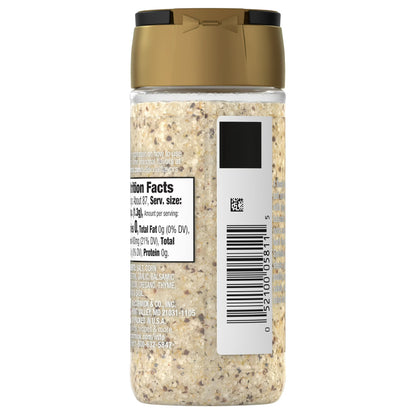 McCormick Balsamic & Herb Finishing Salt, 4.0 oz Bottle