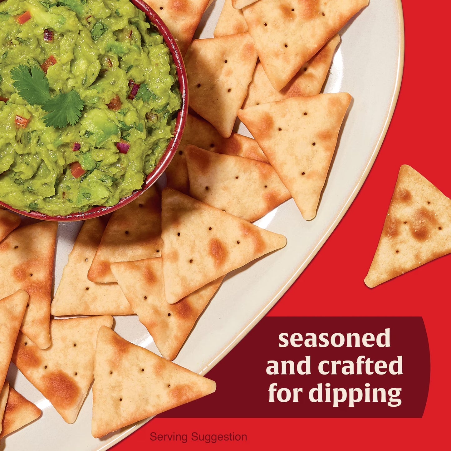 Town House Pita Sea Salt Oven Baked Crackers, Salty Snacks, 9.5 oz