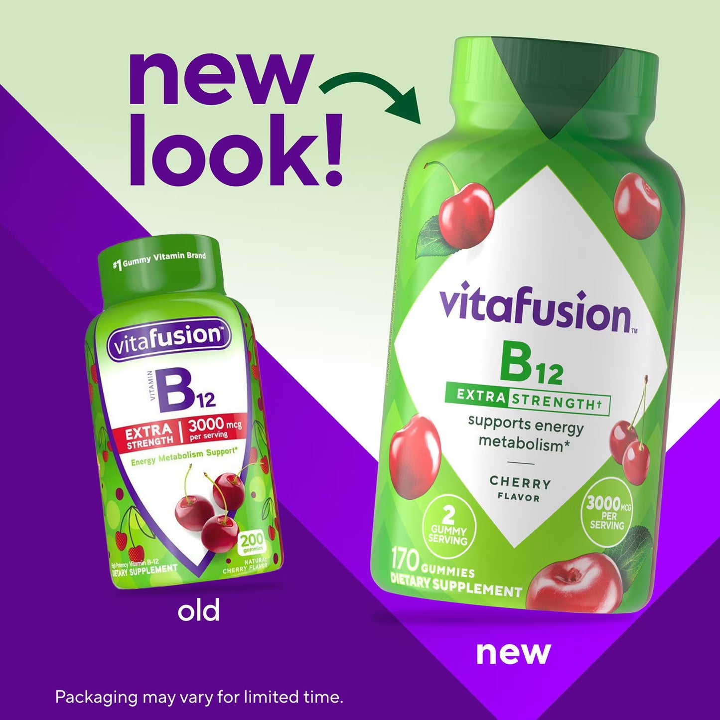 Vitafusion Extra Strength B12 Gummy Vitamins, 170 ct.