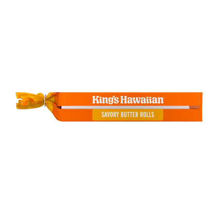 King's Hawaiian Savory Butter Rolls 12 Count, 12 oz, Shelf-Stable