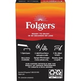 Folgers Black Silk Instant Coffee Crystals Single Serve Packets for Hot or Iced Coffee, 7 Count