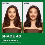 Garnier Nutrisse Nourishing Hair Color Creme, 040 Dark Brown Dark Chocolate