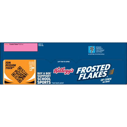 Kellogg's Frosted Flakes Original Breakfast Cereal Mega Size Box, 30.6 oz
