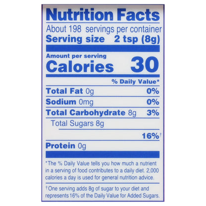 C&H Premium Pure Cane Granulated Sugar, 3.5 lb Tub