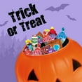 Halloween Ring Pops, Juicy Drop, Baby Bottle, Push, Assorted Flavor Lollipops, Variety Pack, 12.4 oz, 18 Count Box