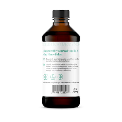Rodelle Pure Vanilla Extract, 8 fl oz, Baking Extracts