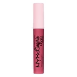 NYX Professional Makeup Lip Lingerie XXL Smooth Matte Liquid Lipstick, 16hr Longwear, Pushd Up, 0.13 fl. oz.